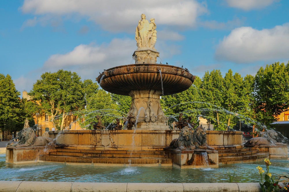 💧 La Rotonde : le cœur battant d’Aix-en-Provence